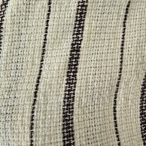 Men's Casual Textured Cotton Button Down Cabana Shirt Resort Wear Tropical Beach - Picture 5 of 7